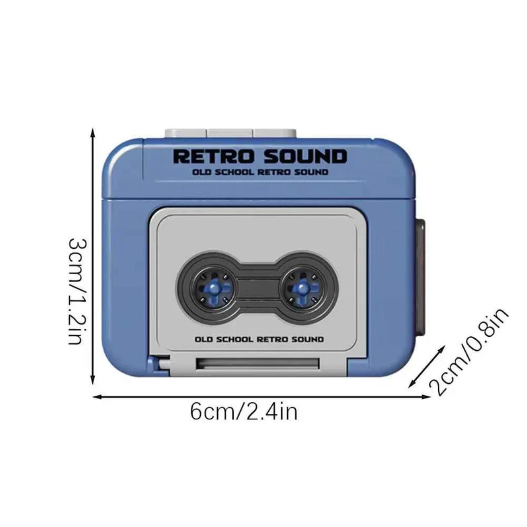 Mini Cassette Retro